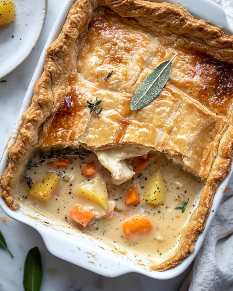 Loaded Butternut Squash Pot Pie Recipe