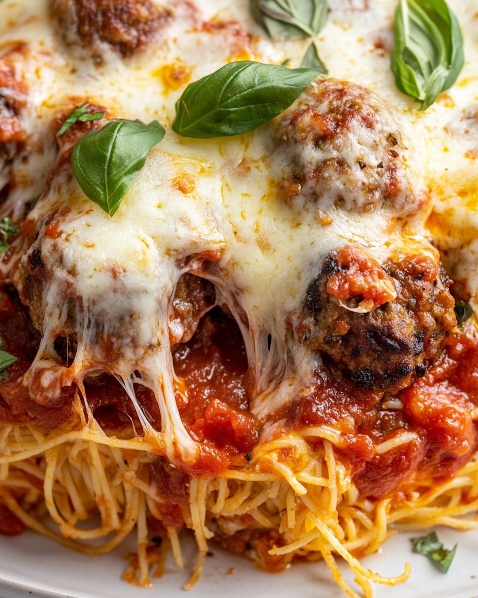 Baked Spaghetti Squash and Meatballs Recipe