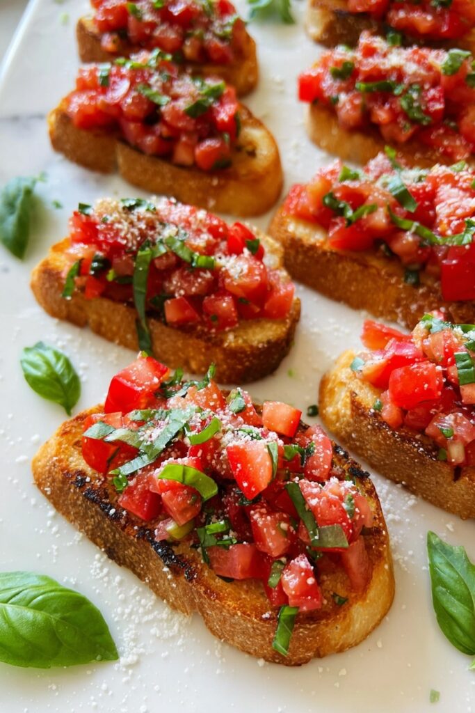 Classic Tomato Bruschetta Recipe
