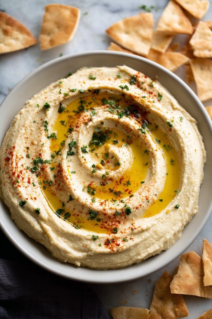 Creamy Chickpea Hummus Recipe
