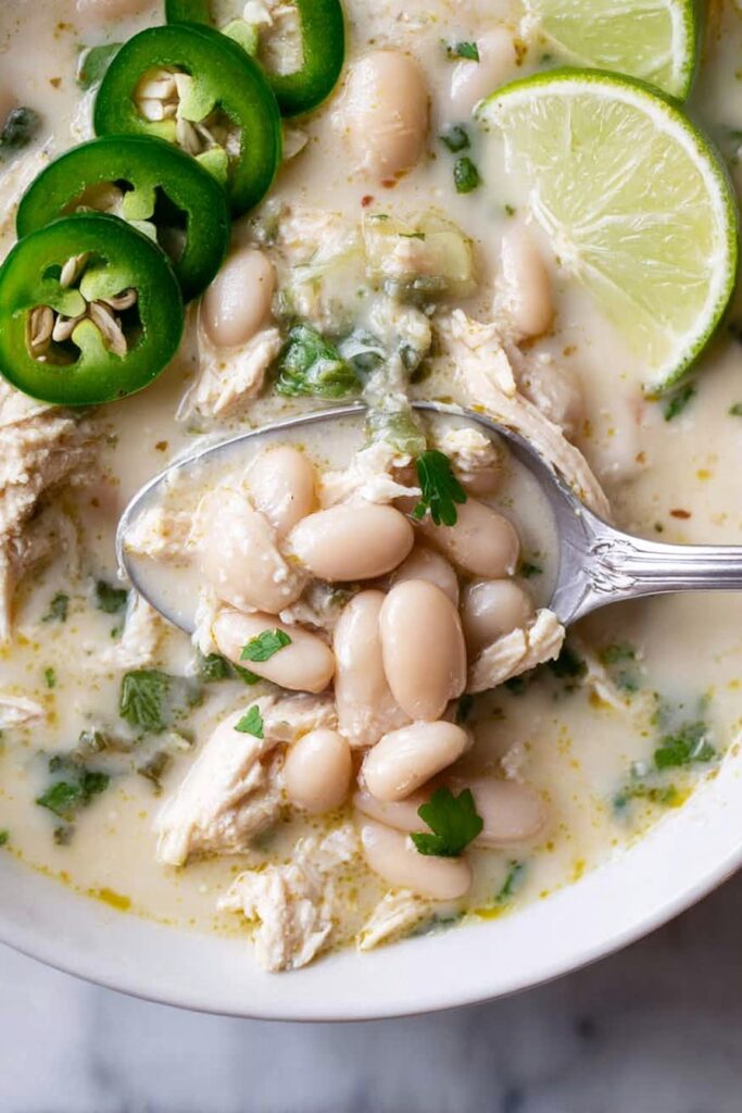 Creamy White Chicken Chili Recipe