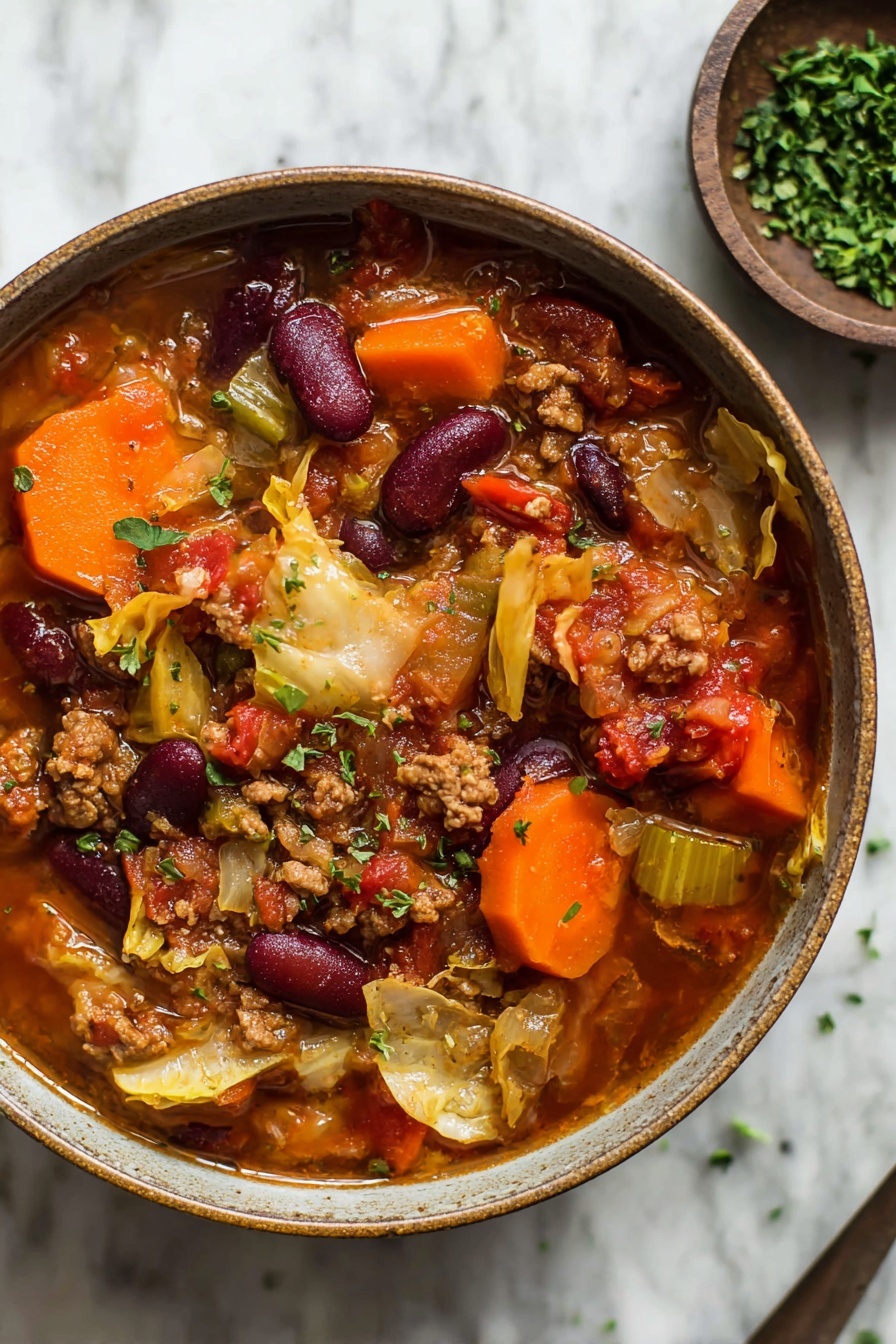 Hearty Beef and Cabbage Soup Recipe