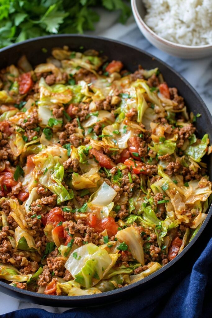 Unstuffed Cabbage Rolls with Ground Beef Recipe
