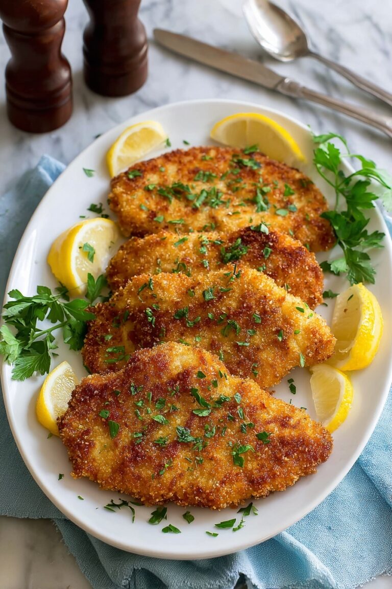 Crispy Chicken Schnitzel Recipe