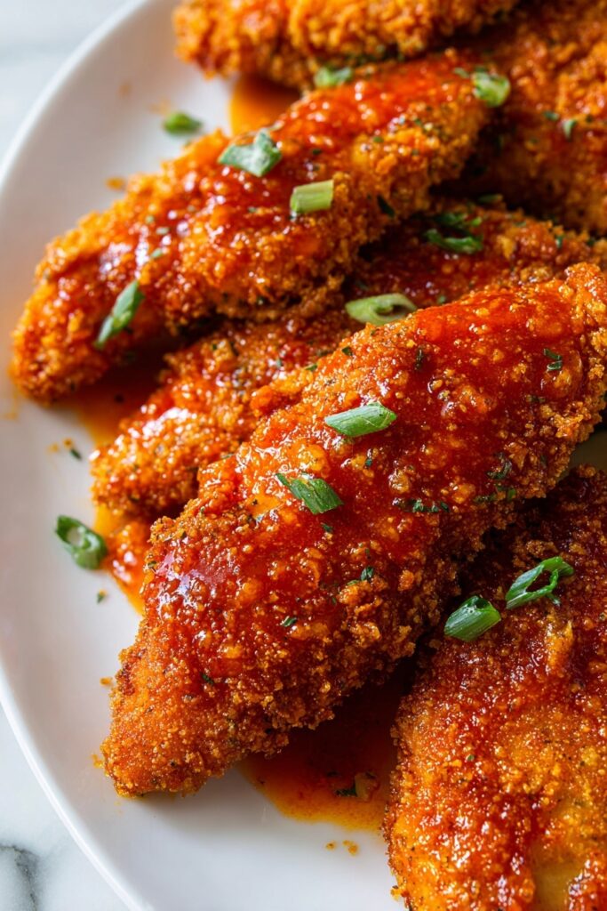 Hot Honey Chicken Strips Recipe