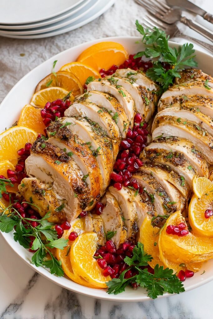 Juicy Roast Turkey Breast with Herb Butter Recipe