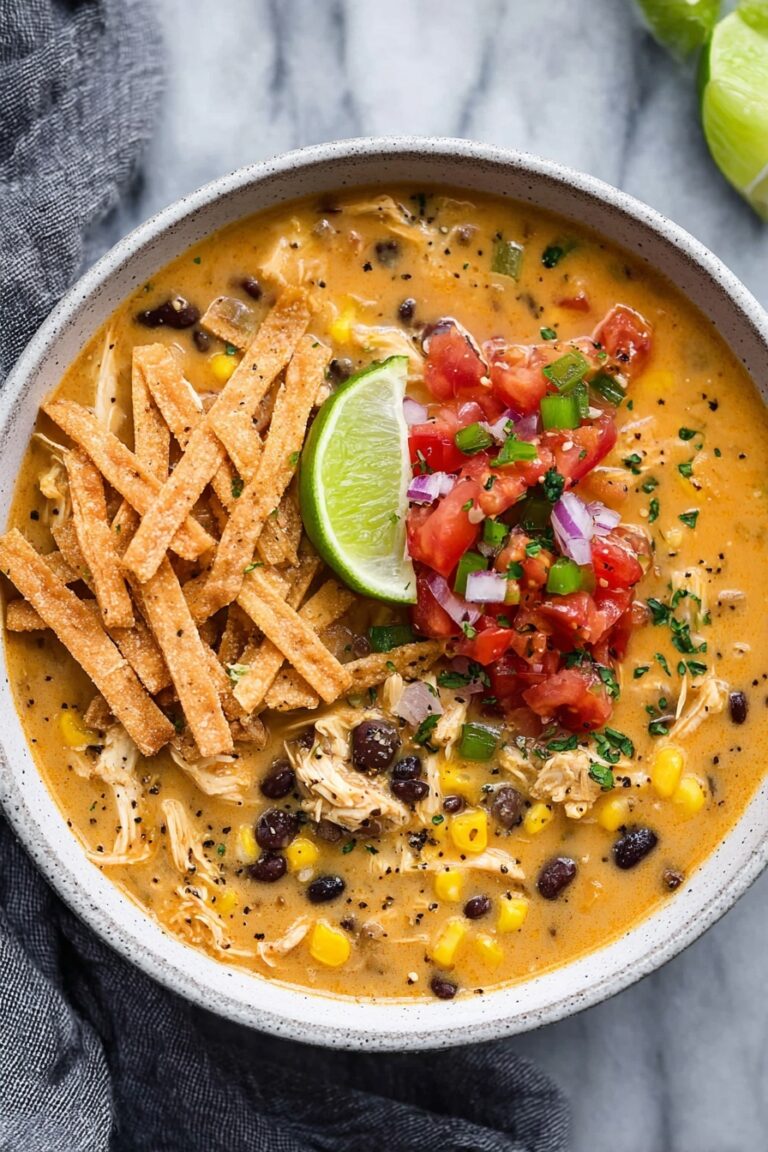 Slow Cooker Chicken Fajita Soup Recipe