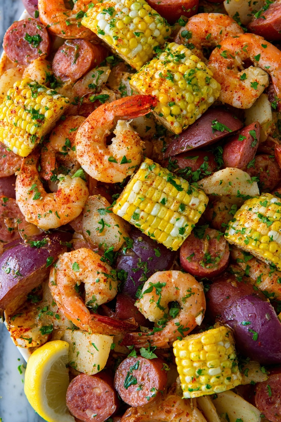 Shrimp Boil Recipe with Old Bay and Corn Recipe