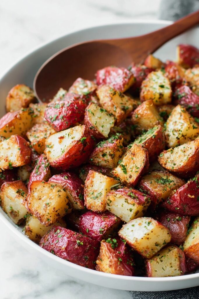 Garlic Parmesan Roasted Potatoes Recipe