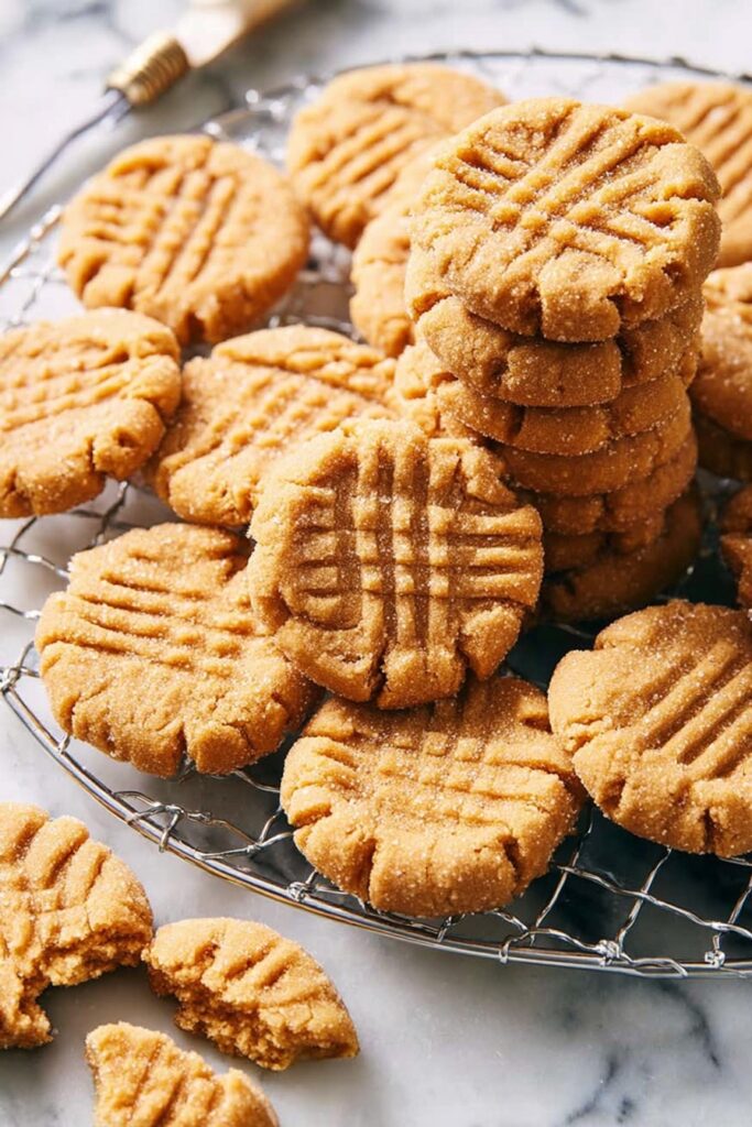 Easy Soft Peanut Butter Cookies Recipe