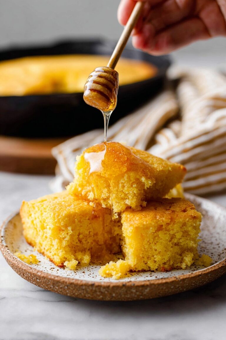 Cast Iron Honey Spoon Bread Recipe