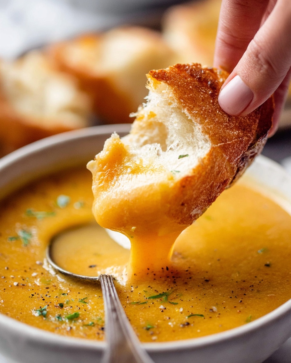 Creamy Root Vegetable Soup Recipe - Serving Suggestion