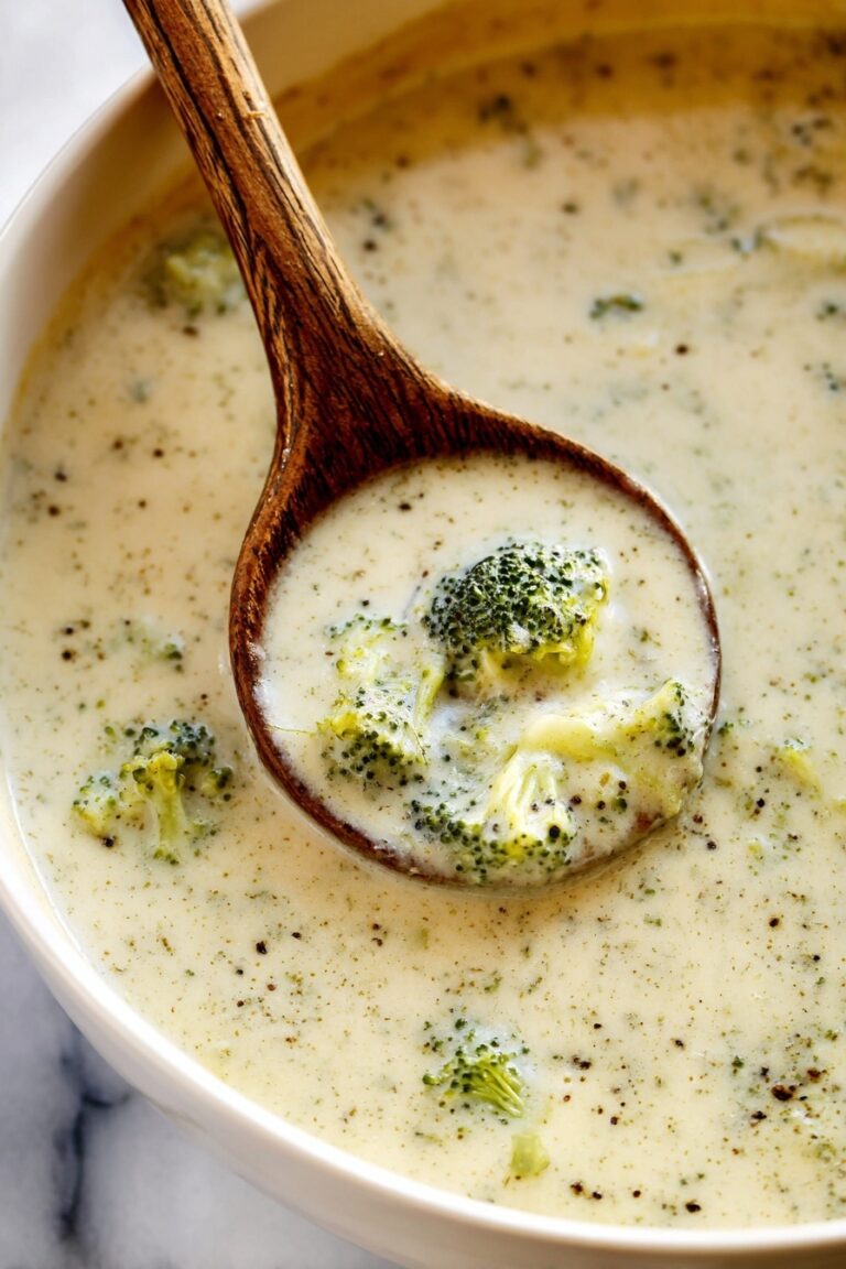 Healthy Broccoli Cheese Soup Recipe