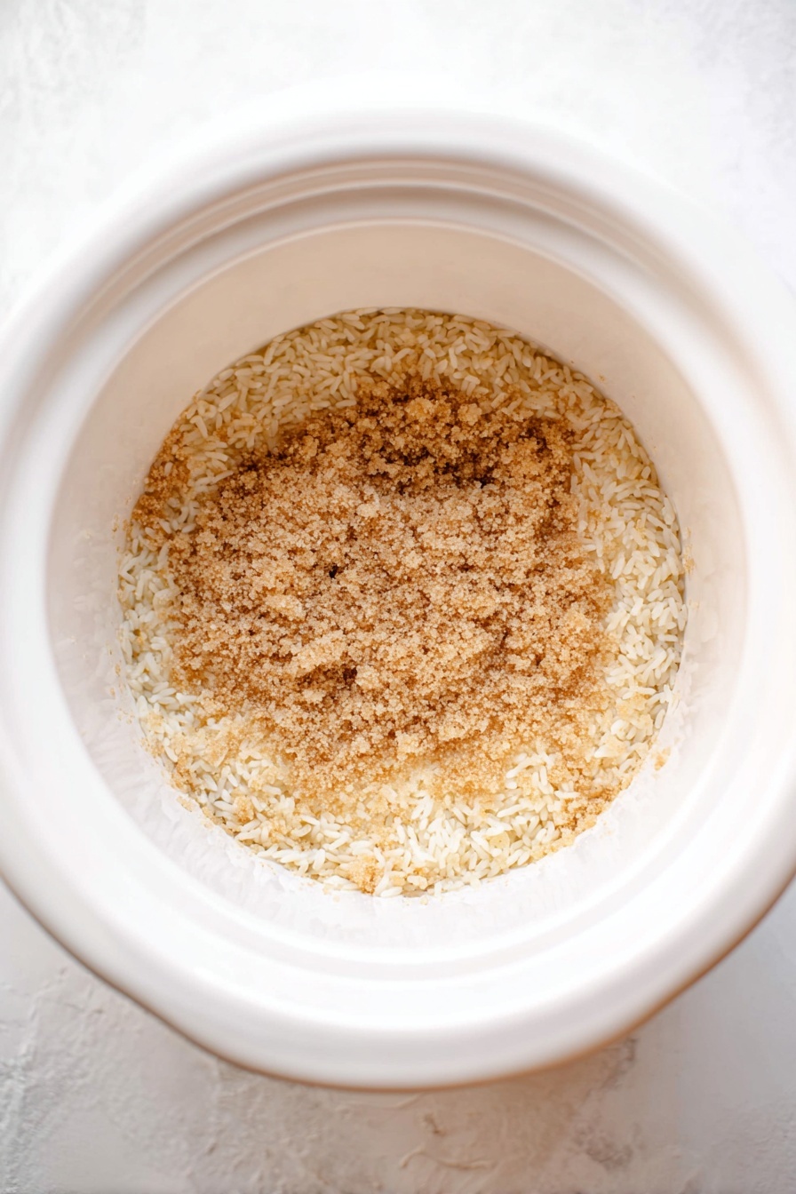 Slow Cooker Coconut Rice Pudding Recipe - Recipe Step