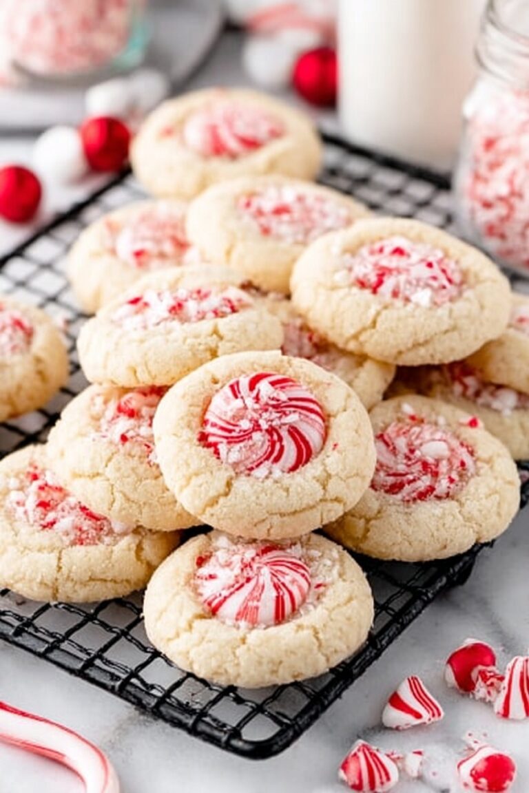 Candy Cane Kiss Cookies Recipe