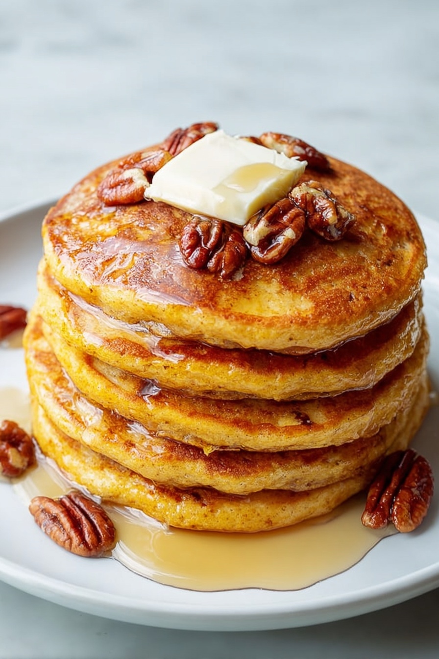 Pumpkin Pancakes with Warm Spices Recipe