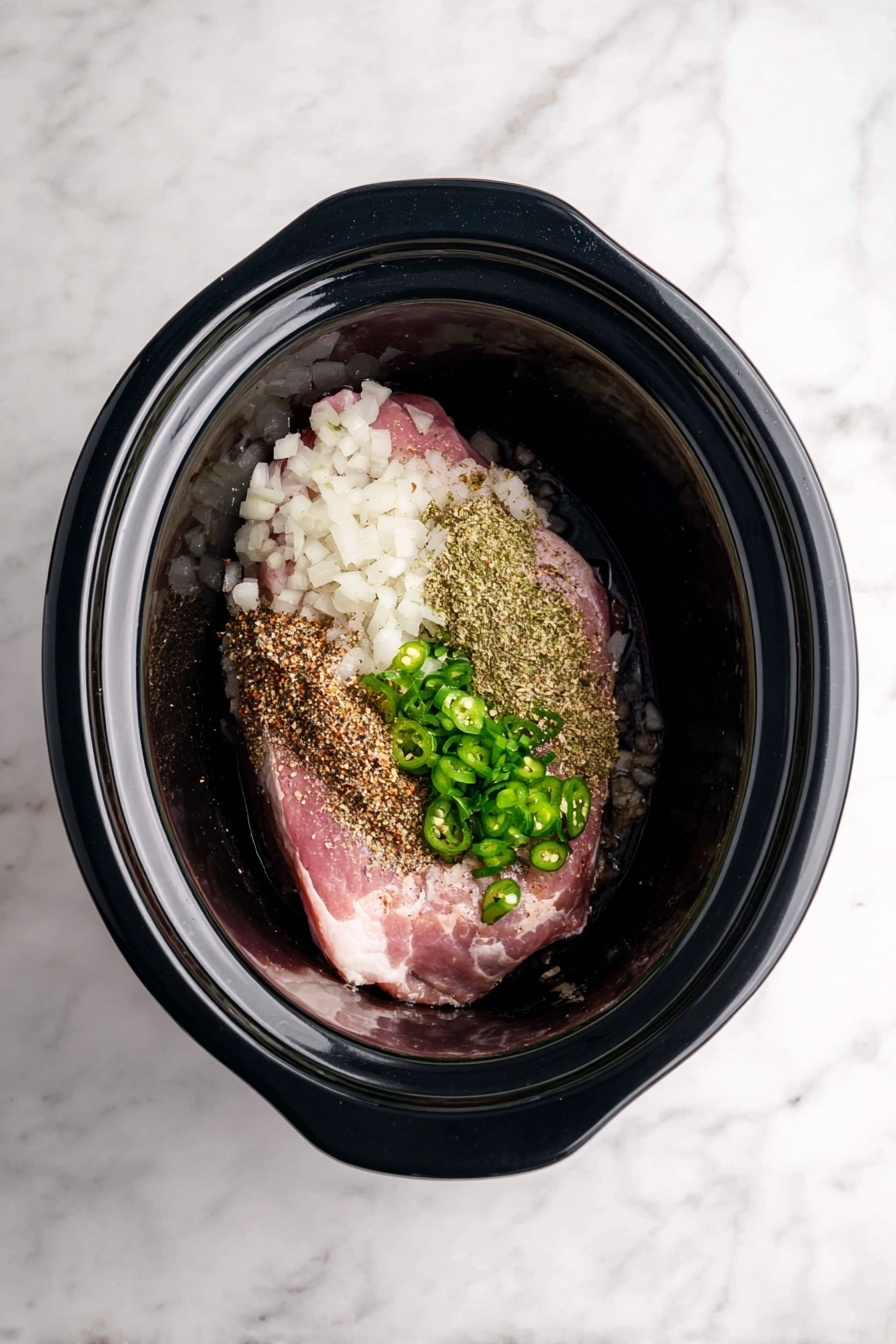 Slow Cooker Pulled Pork Carnitas Recipe - Recipe Step