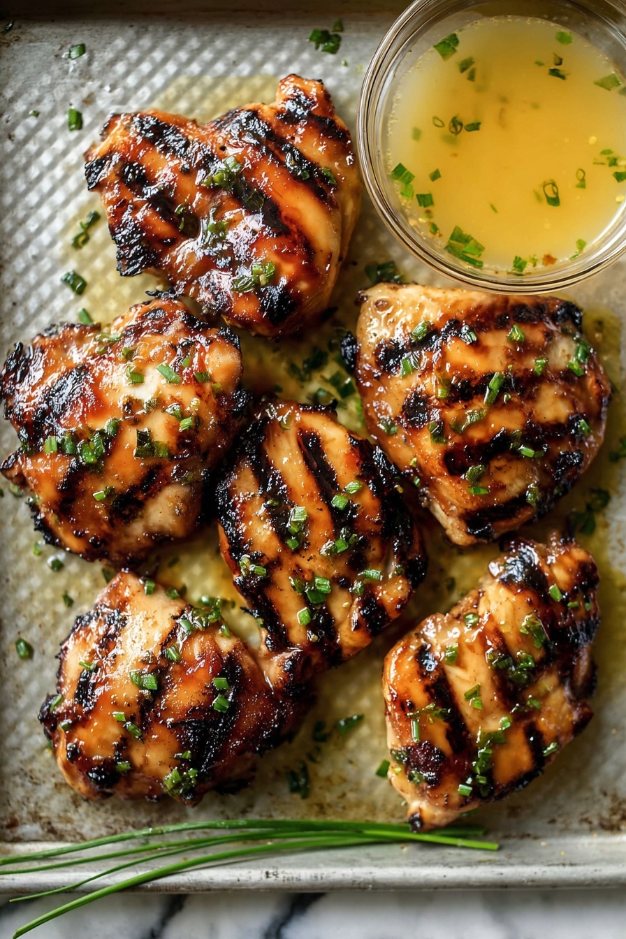 Grilled Honey Mustard Chicken and Broccoli Recipe - Serving Suggestion