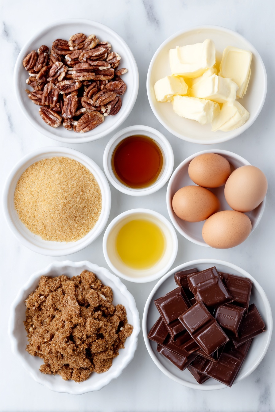 Chocolate Coated Pecan Pie Balls Recipe - Ingredients