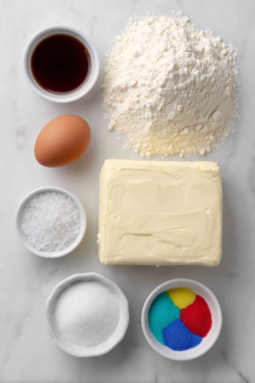 Thumbprint Cookies with Icing Recipe - Ingredients