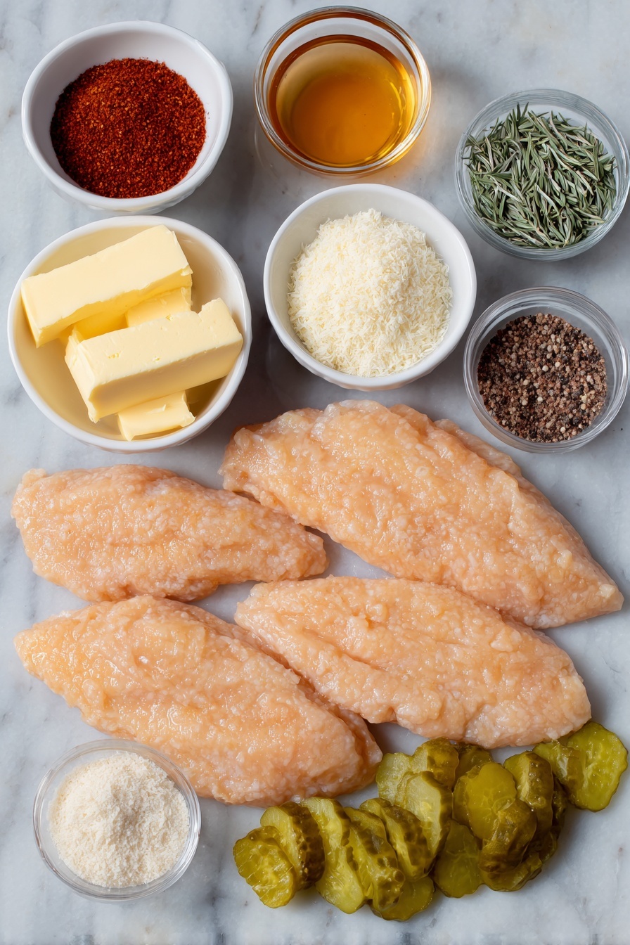 Nashville Hot Chicken Sandwich Recipe - Ingredients