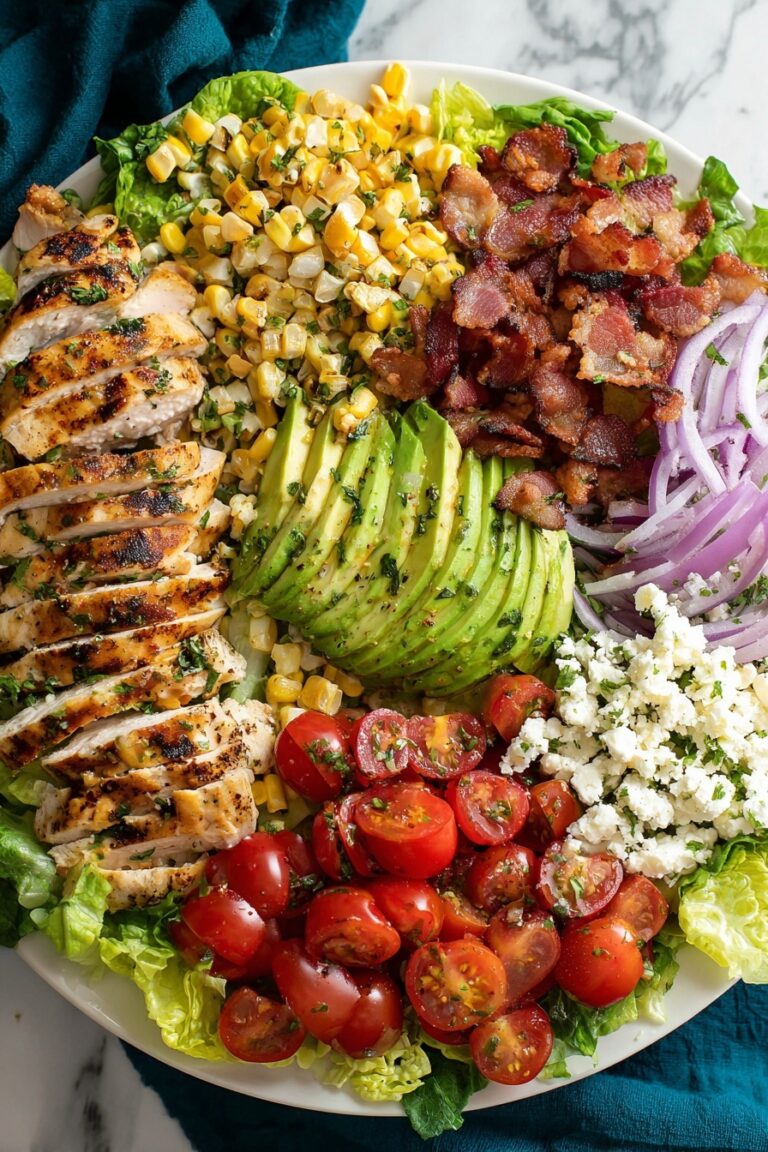 Grilled Chicken Salad with Lemon Dressing Recipe