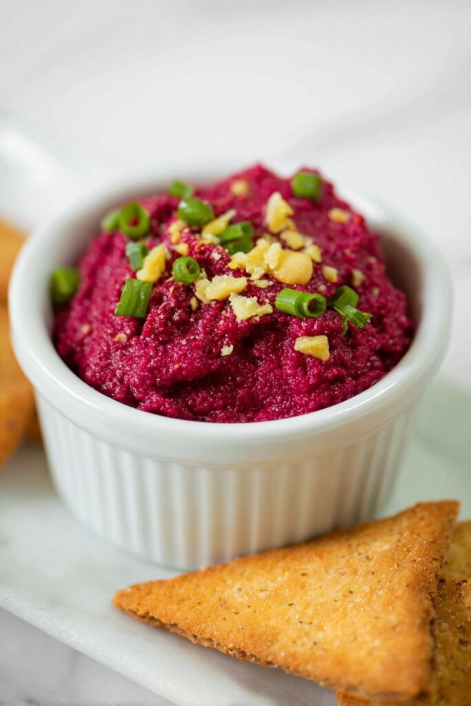 Roasted Beet Hummus Recipe