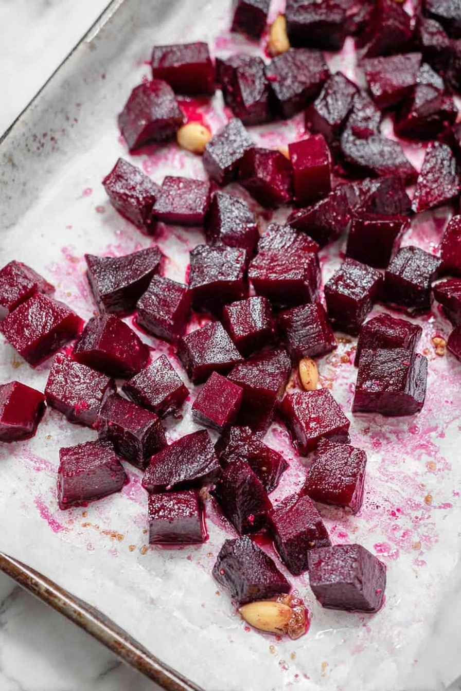 Roasted Beet Hummus Recipe - Step by Step Instructions
