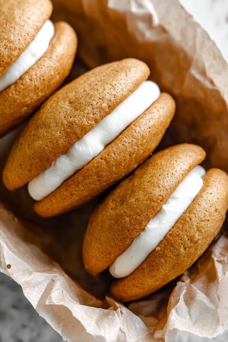 Pumpkin Whoopie Pies with Marshmallow Filling Recipe