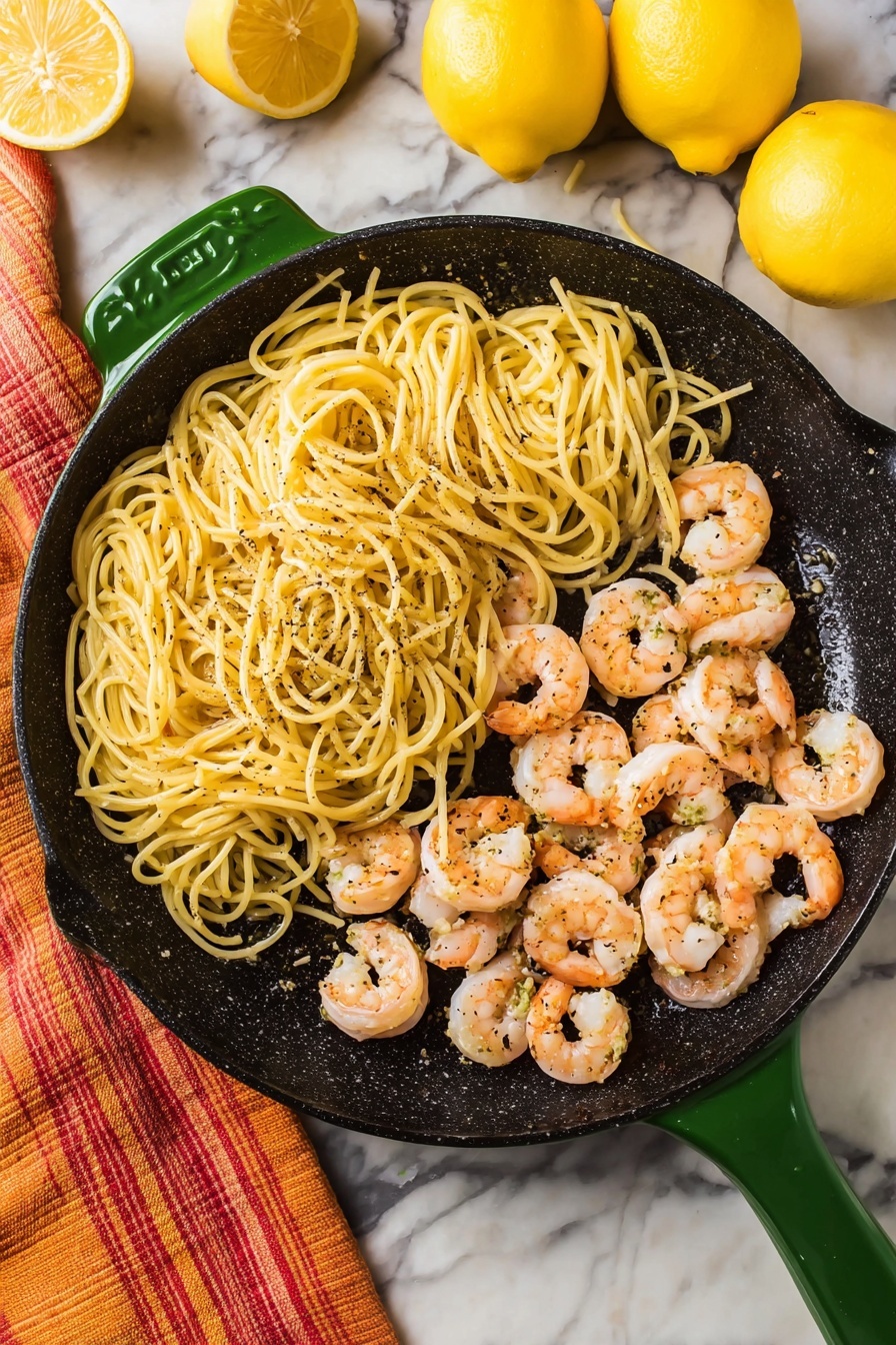 Creamy Garlic Shrimp Pasta Recipe - Step by Step Instructions