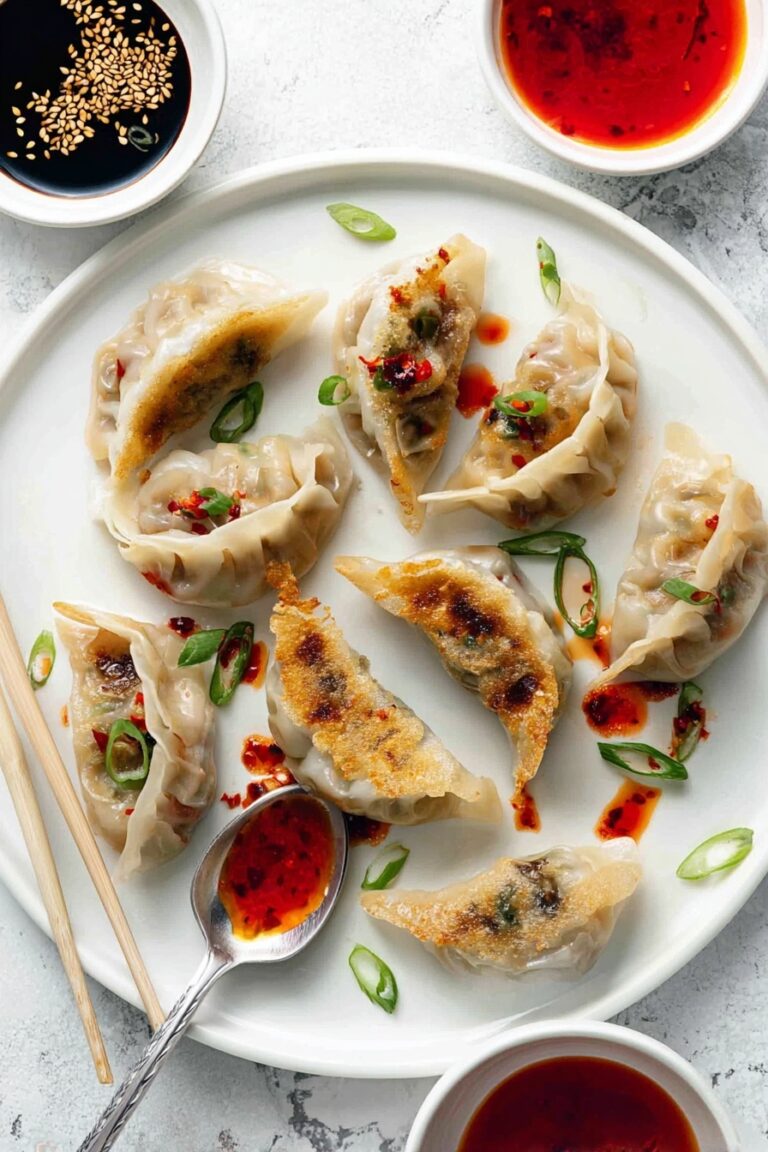 Crispy Vegetable Tofu Dumplings Recipe