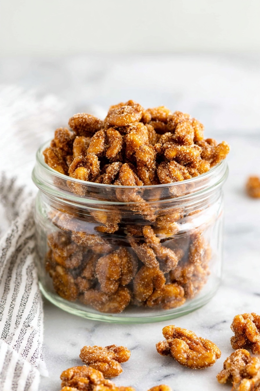 Candied Walnuts Recipe - Serving Suggestion