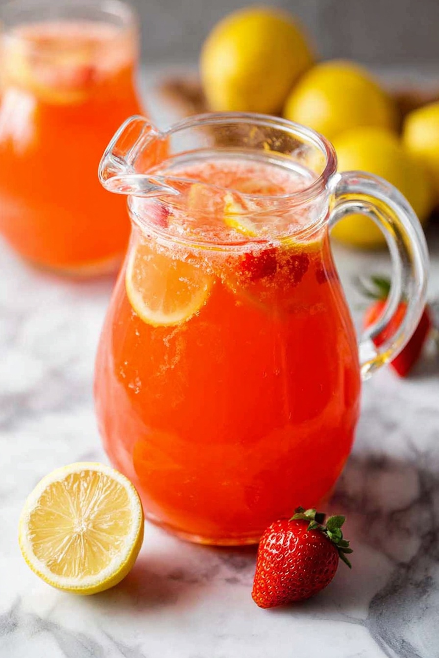 Refreshing Strawberry Lemonade Recipe - Recipe Image