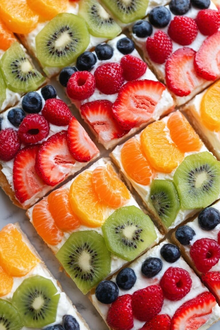 Fruit Pizza with Sugar Cookie Crust Recipe