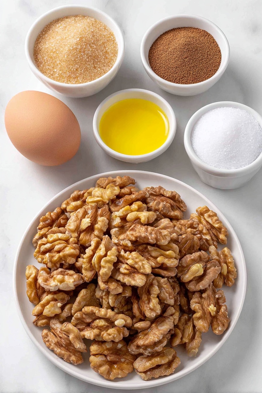 Candied Walnuts Recipe - Ingredients