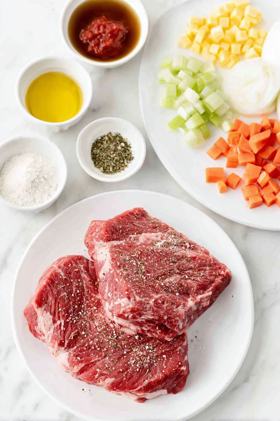 Dutch Oven Swiss Steak Recipe - Ingredients