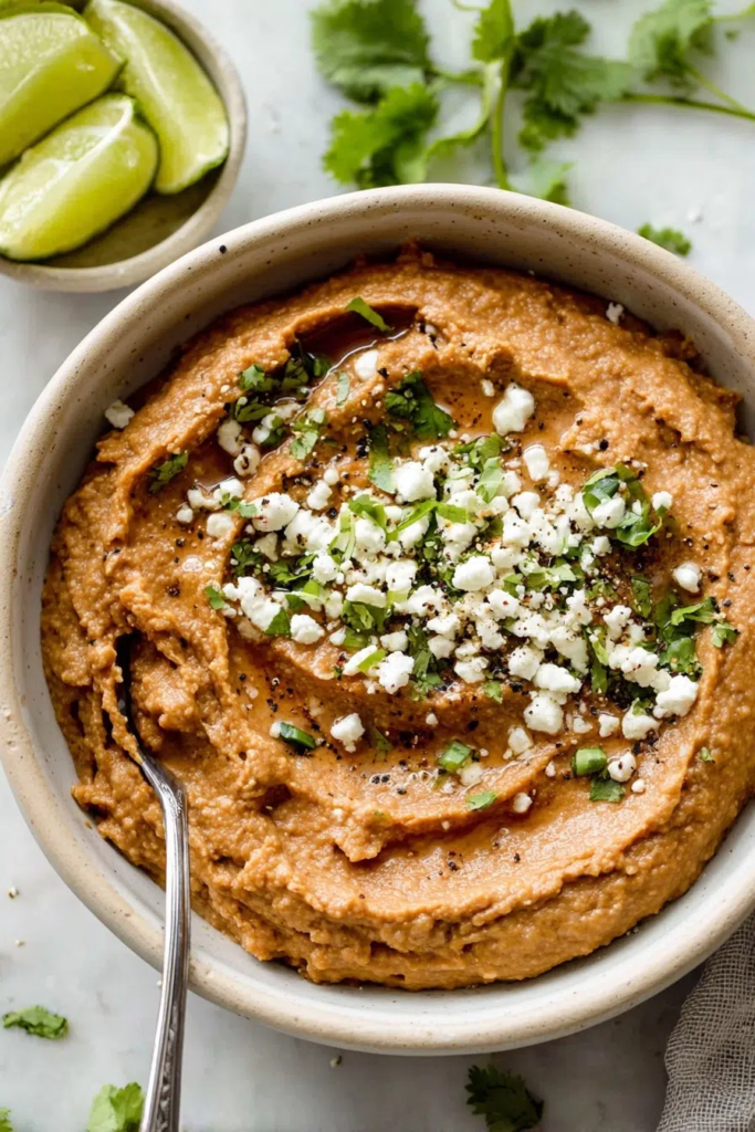 Homestyle Pinto Bean Refried Beans Recipe